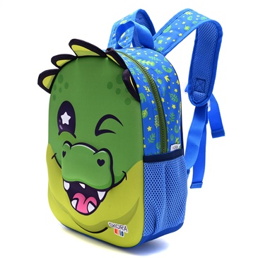 Mochila Kawaii Termoformada Cocodrilo 12 
