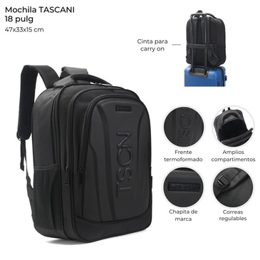 Mochila Portanotebook Con Frente Termoforada 18 