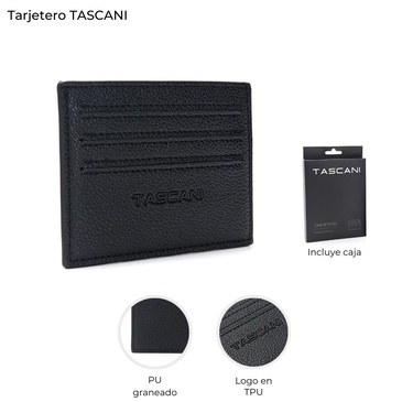 Tarjetero Tascani