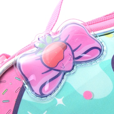 Lunchera Termoformada Con Correa Kawaii Donut  - Skora