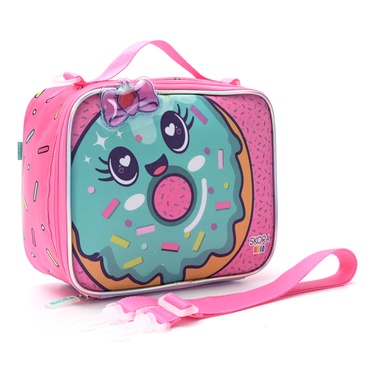 Lunchera Termoformada Con Correa Kawaii Donut  - Skora
