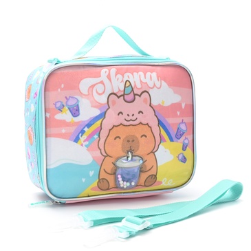 Lunchera Termoformada Capibara Unicornio  - Skora