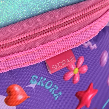 Lunchera 2 Pisos Think Happy Lettering Globo - Skora