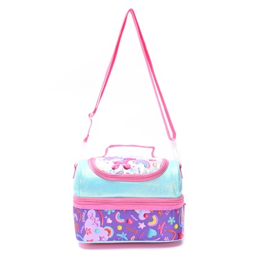 Lunchera 2 Pisos Think Happy Lettering Globo - Skora