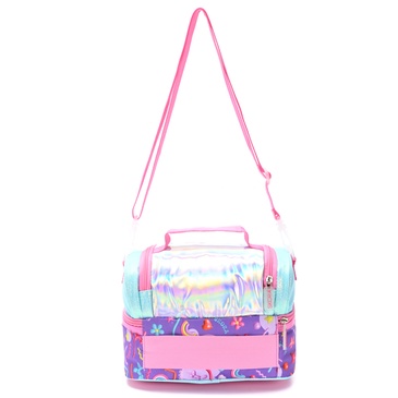 Lunchera 2 Pisos Think Happy Lettering Globo - Skora