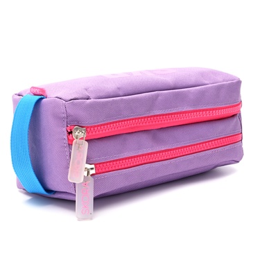 Cartuchera Doble Cierre Think  Happy Cromatico - Skora