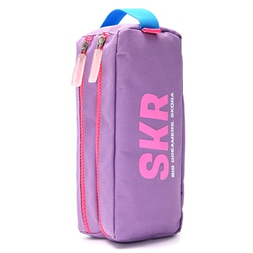 Cartuchera Doble Cierre Think  Happy Cromatico - Skora