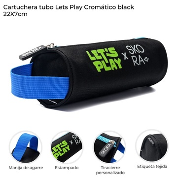 Cartuchera Tubo Play Cromatico  Skora