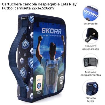 Cartuchera Canopla Desplegable  Skora