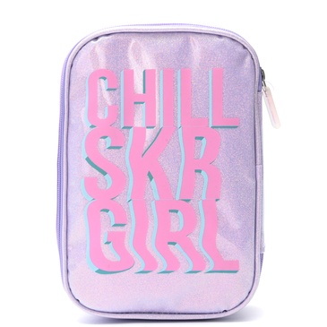 Cartuchera Dos Pisos Happy Lettering Wavy - Skora