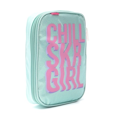 Cartuchera Dos Pisos Happy Lettering Wavy - Skora