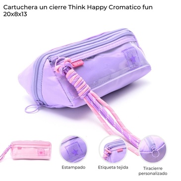 Cartuchera Happy Cromatico Skora