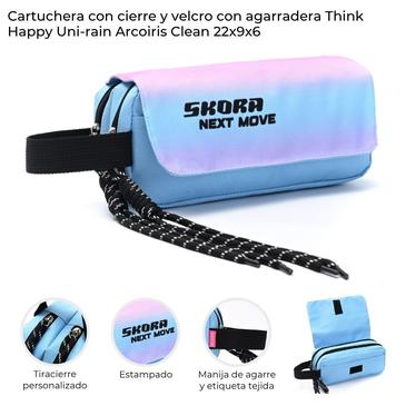 Cartuchera Con Cierre y Velcro Skora