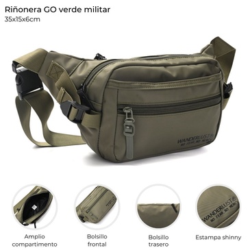 Riñonera Deportiva Wanderlust