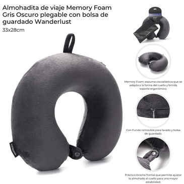 Almohada De Viaje Wanderlust