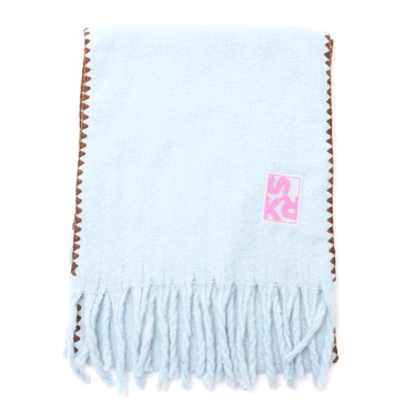 Bufanda Lisa Con Flecos - Skora