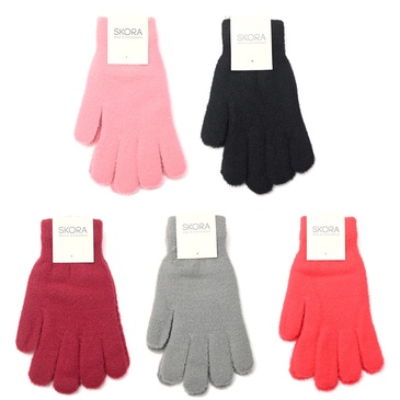 Guante Peludito Liso Mujer  Skora