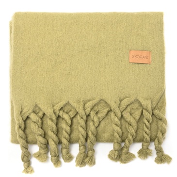 Bufanda Lisa Con Flecos  - Skora