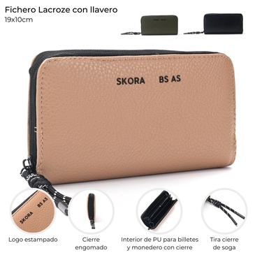 Billetera Lacroze  Skora