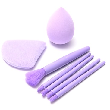 Set Maquillaje Brochas y Esponjas x 7 Unid. - Skora