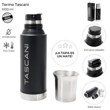 Venta por Mayor y Catalogo Termo 1000ML Tascani