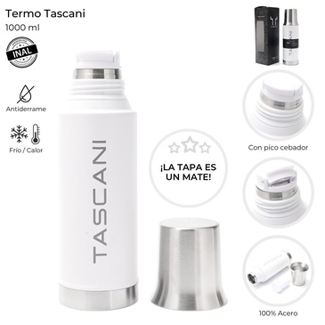 Venta por Mayor y Catalogo Termo 1000ML Tascani