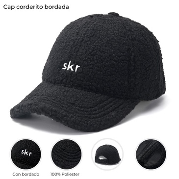 Gorra Corderito Bordada  Skora