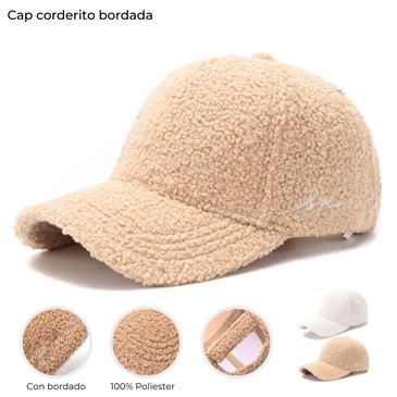 Gorra Corderito Bordada  Skora