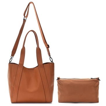Cartera Tote Bag Con Portacosmetico - Skora