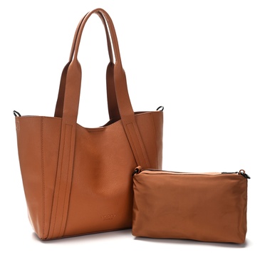 Cartera Tote Bag Con Portacosmetico - Skora