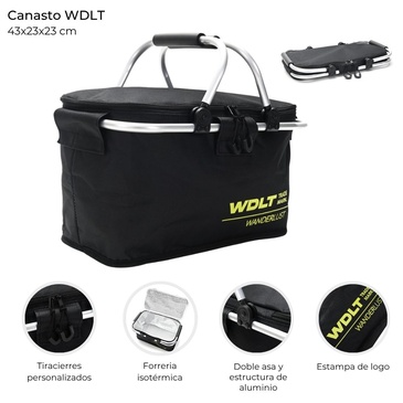 Canasto Termico Plegable Wanderlust
