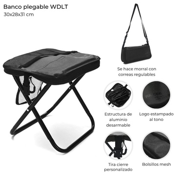 Banco Plegable Convertible a Morral Wanderlust