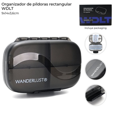 Organizador De Pildoras  Wanderlust