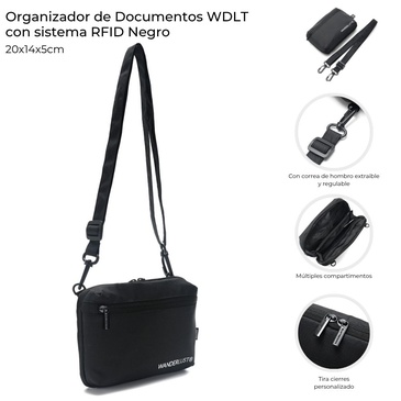 Organizador De Documentos Con Sistema RFID Wanderlust