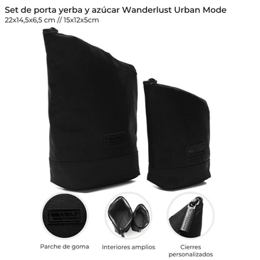 Set Porta Yerba y Azucar  Wanderlust