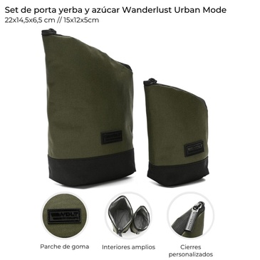 Set Porta Yerba y Azucar  Wanderlust