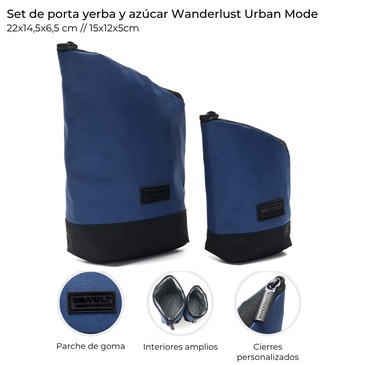 Set Porta Yerba y Azucar  Wanderlust