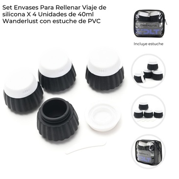 Venta por Mayor y Catalogo Set Envases Para Rellenar Wanderlust