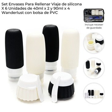 Set Envases Para Rellenar  Wanderlust