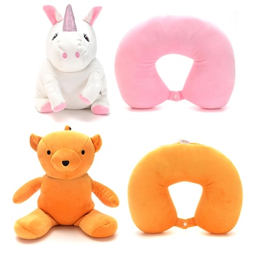 Almohada De Viaje Peluche  - Skora