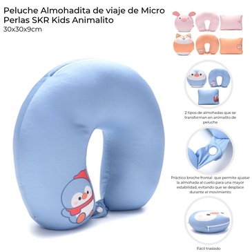 Almohada De Viaje Peluche  Skora