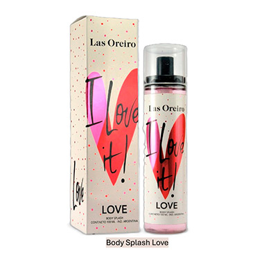 Body Splash Love 100ml Las Oreiro