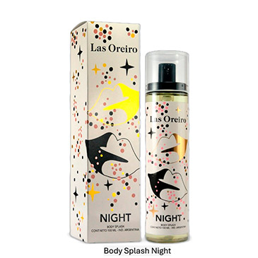 Venta por Mayor y Catalogo Body Splash Night 100ml Las Oreiro