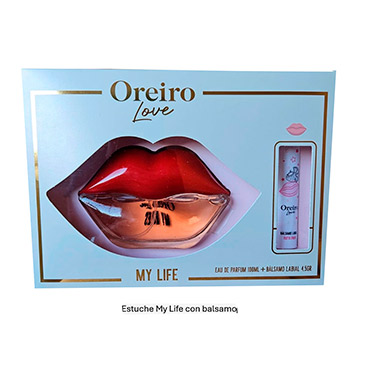 Estuche EDP My Life 100ml + Balsamo Labial  Las Oreiro