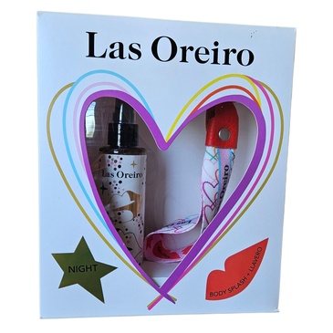 Pack Night Body Splash + Llavero  Las Oreiro