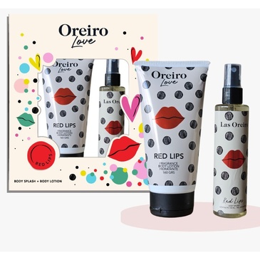 Pack Red Lips Body Splash + Body Lotion  Las Oreiro