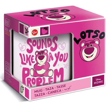 Taza Ceramica Toy Story Lotso 325ML Disney
