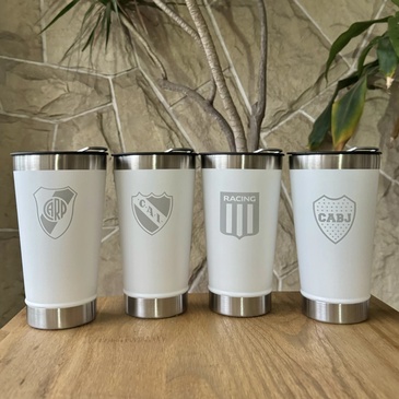 Vaso Cervecero Blanco 473ML - Tribu Matera