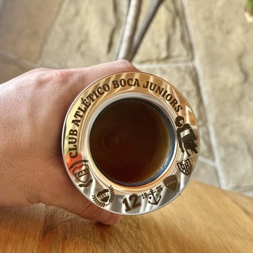 Mate Lapacho Grabado + Bombilla Grabada  - Enchúlate