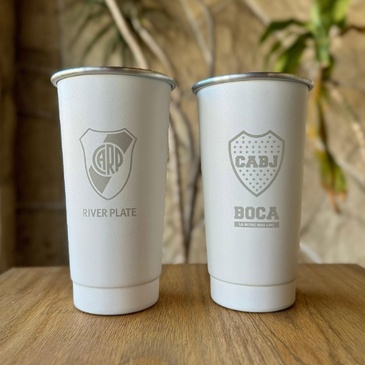 Vaso Fernetero Blanco 1L Tribu Matera